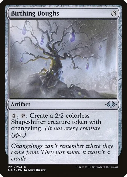 Birthing Boughs, Magic card MH1 221 — Modern Horizons set