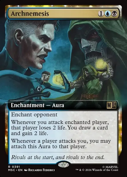 Archnemesis, Magic card MSC 391 — Marvel Super Heroes Commander set