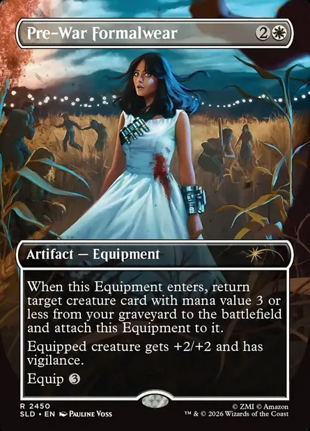 Pre-War Formalwear, Magic card SLD 2450 — Secret Lair Drop set