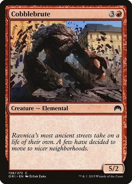 Cobblebrute, Magic card ORI 138 — Magic Origins set