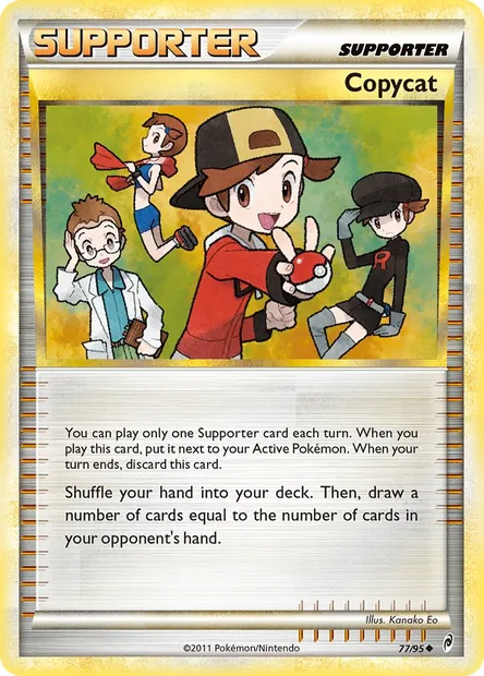 Copieuse, carte Pokémon CL 77 — extension L'appel des Légendes