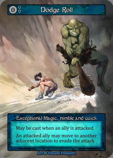 Dodge Roll, Sorcery card ALP 211 — Alpha set