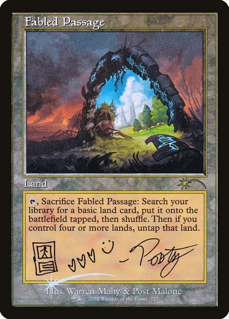 Fabled Passage, Magic card SLD 727 — Secret Lair Drop set