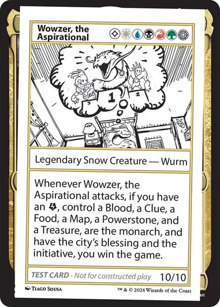 Wowzer, the Aspirational, Magic card MB2 604 — Mystery Booster 2 set
