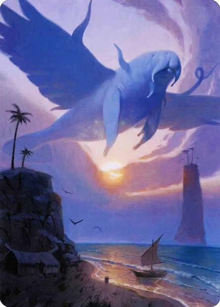 Aeromoeba // Aeromoeba, Magic card AMH2 11 — Modern Horizons 2 Art Series set