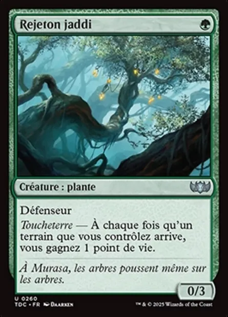 Rejeton jaddi, carte Magic TDC 260 — extension Tarkir: Dragonstorm Commander