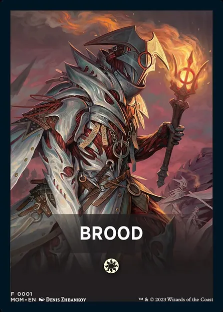 Brood, Magic card FMOM 1 — March of the Machine Jumpstart Front Cards set