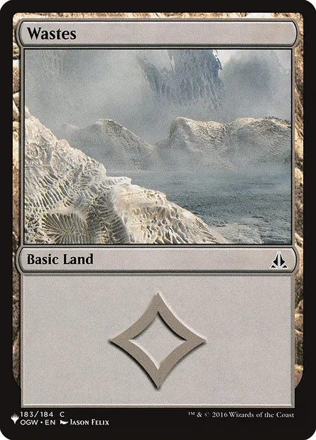 Lande, carte Magic PLST OGW-183 — extension The List