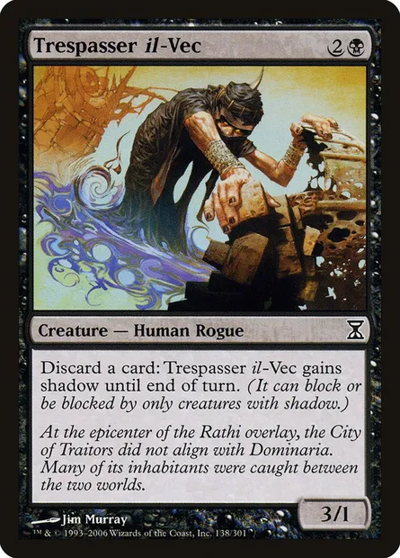 Trespasser il-Vec, Magic card TSP 138 — Time Spiral set