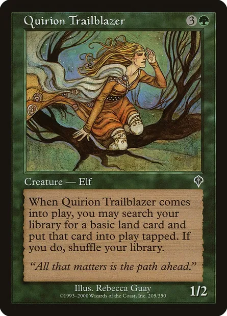 Quirion Trailblazer, Magic card INV 205 — Invasion set