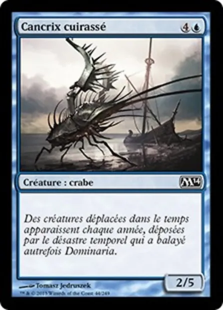 Cancrix cuirassé, carte Magic M14 44 — extension Magic 2014