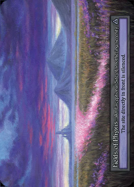Fields of Phyxis, Sorcery card PRO 058 — Promotional set