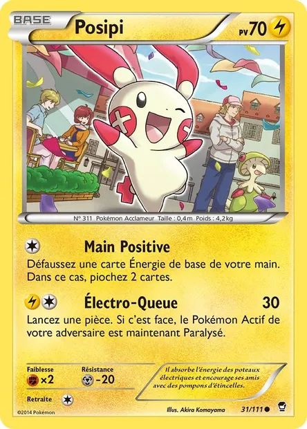Posipi, carte Pokémon FFI 31 — extension Poings Furieux