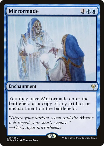 Mirrormade, Magic card ELD 55 — Throne of Eldraine set