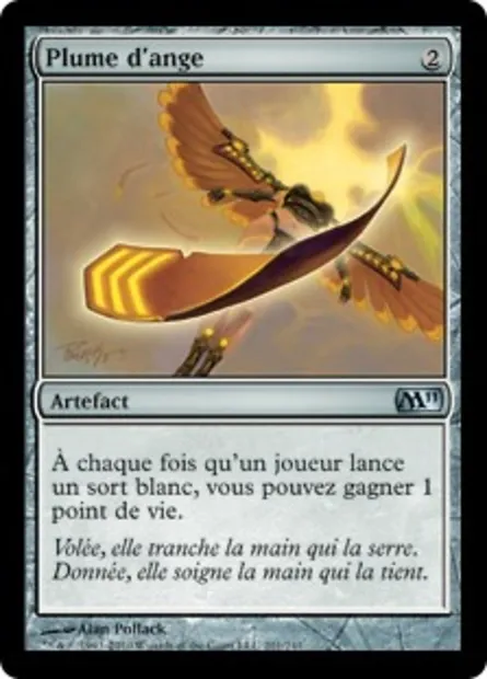 Plume d'ange, carte Magic M11 201 — extension Magic 2011
