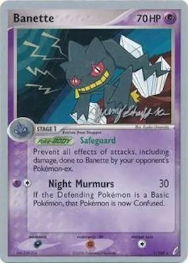 Banette, Pokémon card WCD07 001 — World Championship Decks 2007 set