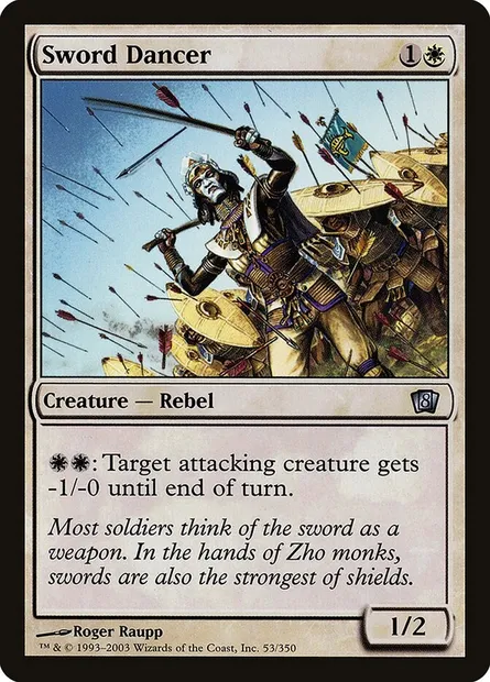 Sword Dancer, Magic card 8ED 53★ — Eighth Edition set