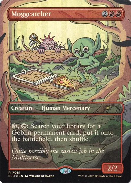Moggcatcher, Magic card SLD 7081 — Secret Lair Drop set