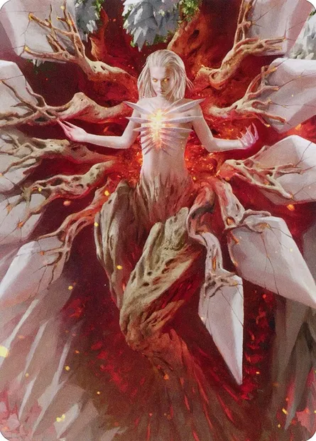 Wrenn and Realmbreaker // Wrenn and Realmbreaker, carte Magic AMOM 56 — extension March of the Machine Art Series