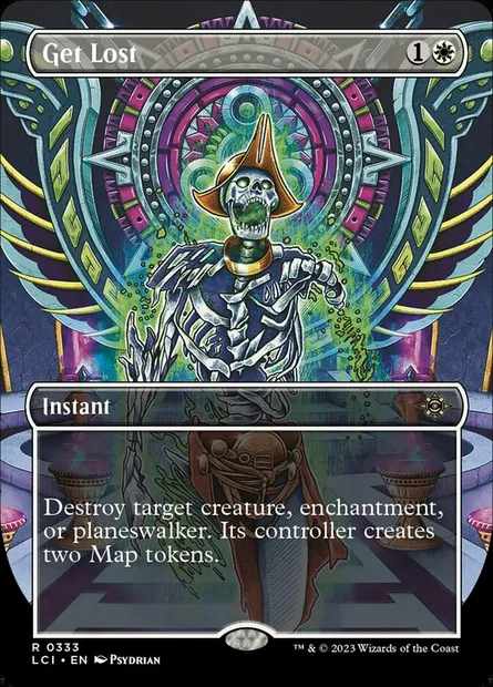 Get Lost, Magic card LCI 333 — The Lost Caverns of Ixalan set