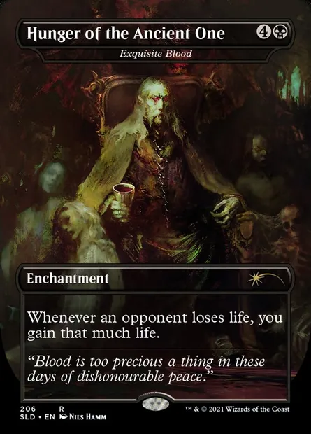 Sang délectable, carte Magic SLD 206 — extension Secret Lair Drop