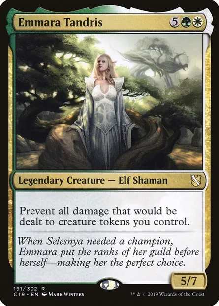 Emmara Tandris, Magic card C19 191 — Commander 2019 set