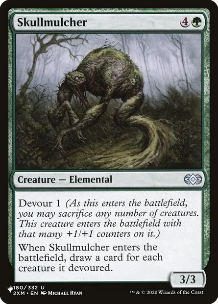 Skullmulcher, Magic card PLST 2XM-180 — The List set