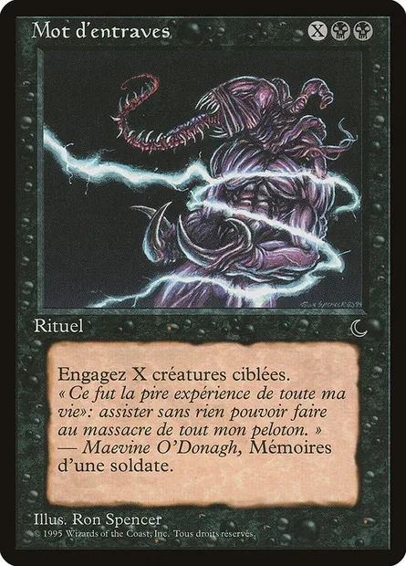 Word of Binding, Magic card REN 68 — Renaissance set