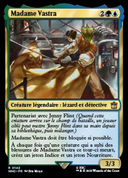Madame Vastra, carte Magic WHO 142 — extension Doctor Who