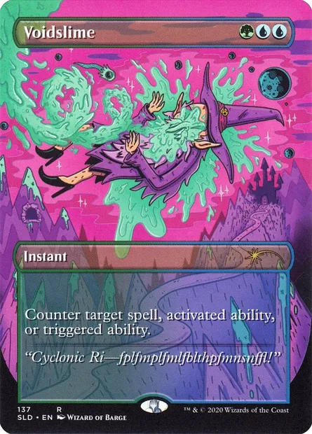 Vide gluant, carte Magic SLD 137 — extension Secret Lair Drop