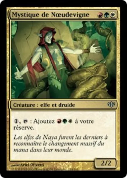Mystique de Nœudevigne, carte Magic CON 114 — extension Conflux