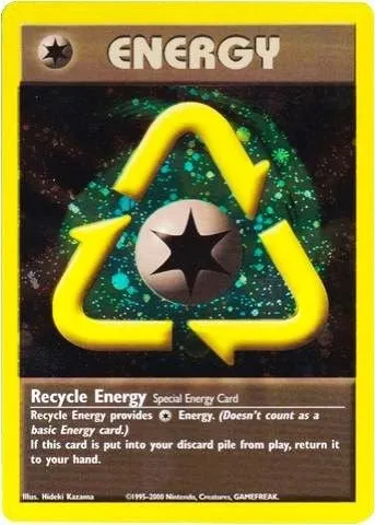 Énergie Recyclée, carte Pokémon LGP 2002-6 — extension League Promos