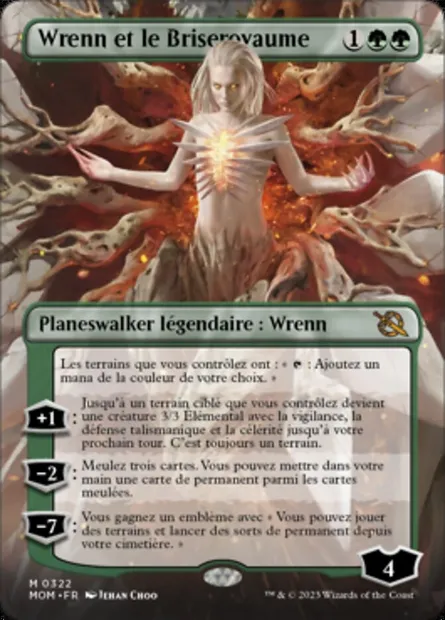 Wrenn et le Briseroyaume, carte Magic MOM 322 — extension L'invasion des machines