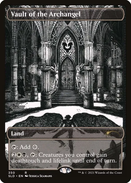 Caveau de l'archange, carte Magic SLD 350 — extension Secret Lair Drop