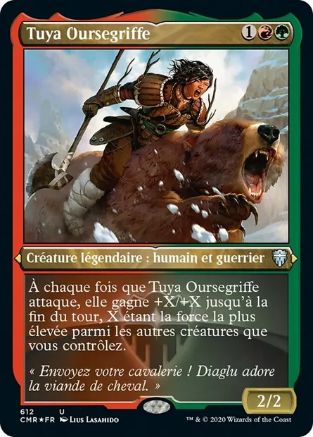 Tuya Oursegriffe, carte Magic CMR 612 — extension Commander Legends