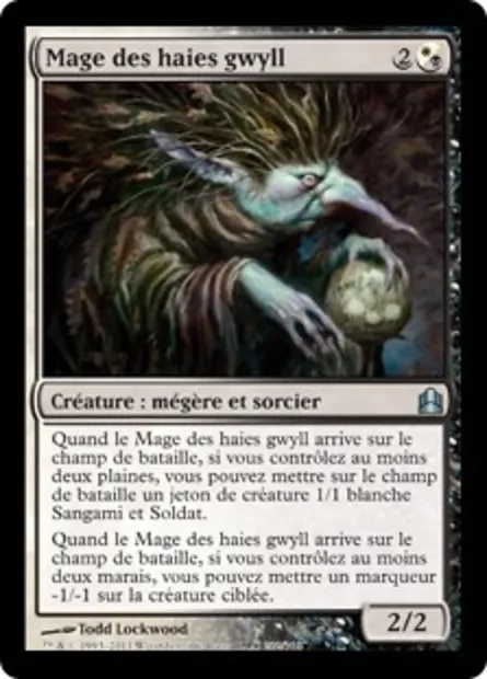 Mage des haies gwyll, carte Magic CMD 202 — extension Commander 2011
