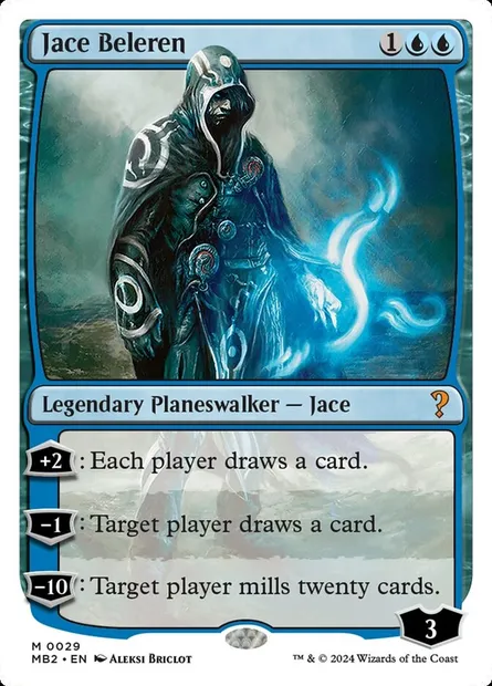 Jace Beleren, Magic card MB2 29 — Mystery Booster 2 set