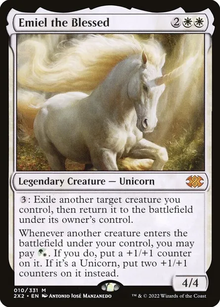 Emiel the Blessed, Magic card 2X2 10 — Double Masters 2022 set