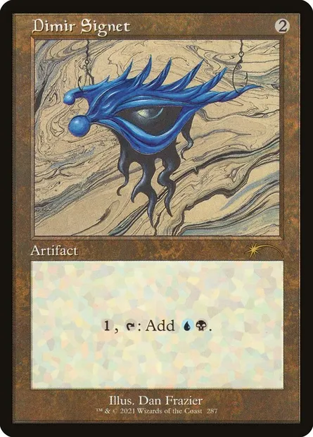 Dimir Signet, Magic card SLD 287 — Secret Lair Drop set
