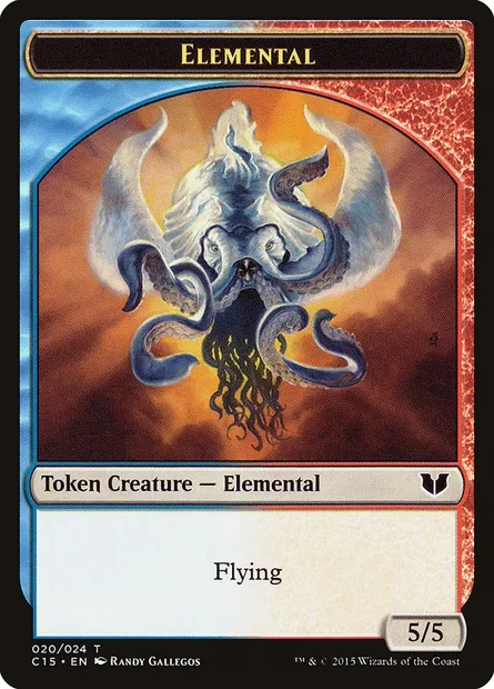 Elemental, Magic card TC15 20 — Commander 2015 Tokens set