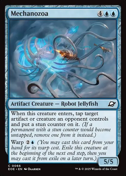 Mechanozoa, Magic card EOE 66 — Edge of Eternities set