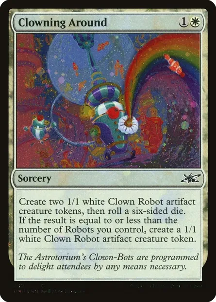 Clowning Around, carte Magic UNF 292 — extension Unfinity