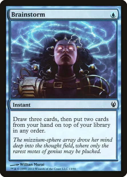 Brainstorm, Magic card DDJ 13 — Duel Decks: Izzet vs. Golgari set