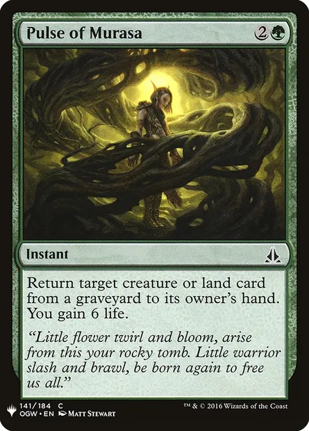 Pulse of Murasa, Magic card PLST OGW-141 — The List set