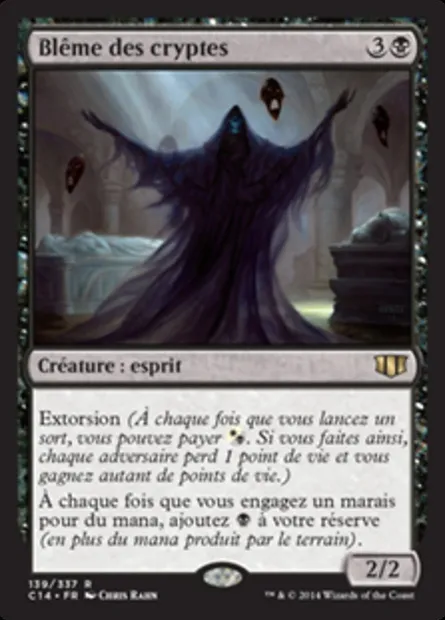 Blême des cryptes, carte Magic C14 139 — extension Commander 2014