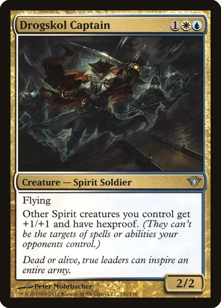 Drogskol Captain, Magic card DKA 136 — Dark Ascension set