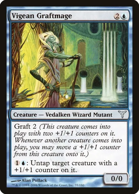 Greffemage vigéen, carte Magic DIS 35 — extension Discorde