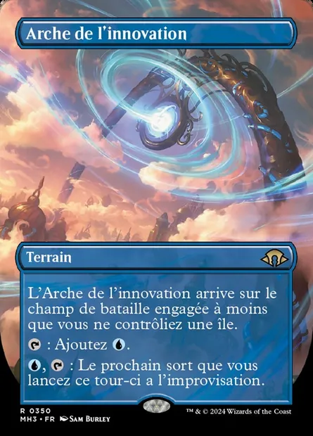 Arche de l'innovation, carte Magic MH3 350 — extension Modern Horizons 3