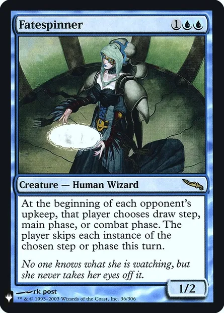 Fileuse de destin, carte Magic PLST MRD-36 — extension The List