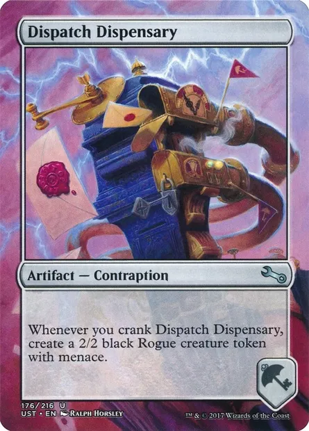 Dispatch Dispensary, carte Magic UST 176 — extension Unstable